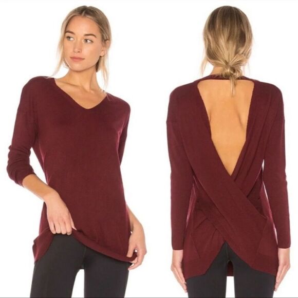VIMMIA Shavasana Reversible Open Twist Back Sweater - Picture 1 of 10